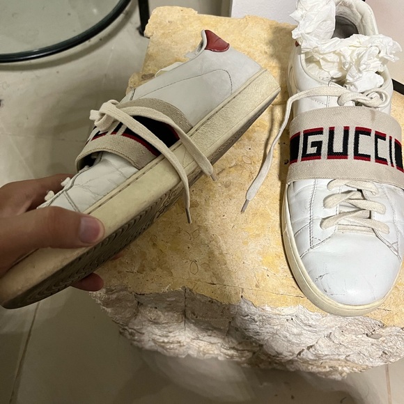 Gucci Ace stripe Ivory - Picture 3 of 6